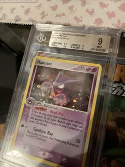 Pokemon TCG EX Fire Red & Leaf Green Haunter 34/112 Reverse Holo BGS 9 - Image 2