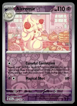 ALCREMIE [FOIL] - 065/131 - STELLAR CROWN SCR POKEMON REVERSE - NM - Image 1