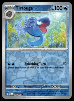 TIRTOUGA [FOIL] - 037/131 - STELLAR CROWN SCR POKEMON REVERSE - NM - Image 1