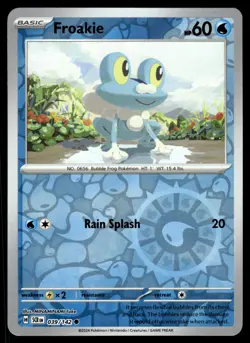 FROAKIE [FOIL] - 039/131 - STELLAR CROWN SCR POKEMON REVERSE - NM - Image 1