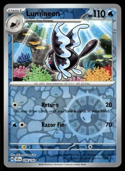 LUMINEON [FOIL] - 036/131 - STELLAR CROWN SCR POKEMON REVERSE - NM - Image 1