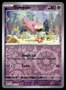 SLOWPOKE [FOIL] - 057/131 - STELLAR CROWN SCR POKEMON REVERSE - NM - Image 1