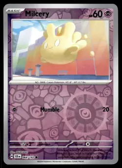 MILCERY [FOIL] - 064/131 - STELLAR CROWN SCR POKEMON REVERSE - NM - Image 1