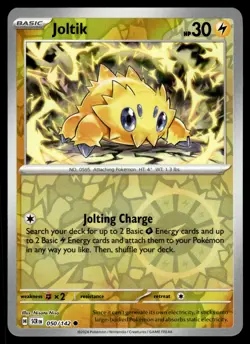 JOLTIK [FOIL] - 050/131 - STELLAR CROWN SCR POKEMON REVERSE - NM - Image 1