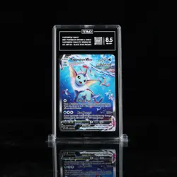 2021 POKEMON SWSH182 BLACK STAR PROMO #182 FULL ART/VAPOREON VMAX TAG 8.5 - Image 1