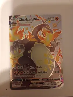 Pokemon Charizard VMAX SV107/SV122 Shiny Vault Holo Full Art Shining Fates - Image 1