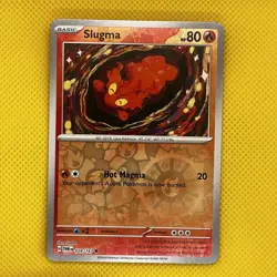 Slugma Pokemon Scarlet & Violet Twilight Masquerade 028/167 - Image 1
