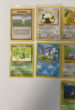 Pokemon Cards Snorlax Trainer Pokemon Breeder 14 cards in total Lot - Image 2