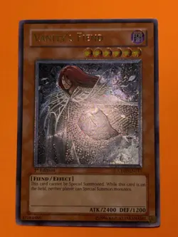 YuGiOh! Vanity's Fiend CDIP-EN017 1st edition Ultimate Rare NM Near Mint - Image 1