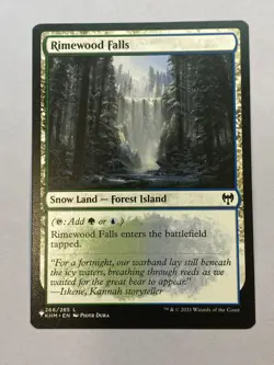 MTG - Rimewood Falls - NM - The List - Mystery Booster 2 - Image 1