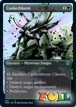 Cankerbloom (Showcase) 294 MTG Phyrexia: All Will Be One Uncommon NP Foil - Image 1