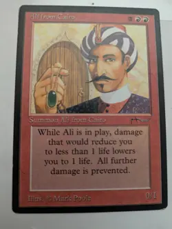 Ali from Cairo Arabian Nights MTG - Image 3