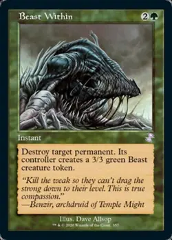 MTG - BEAST WITHIN - Time Spiral Remastered (S) - Image 1