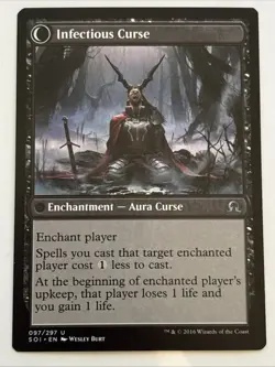 MTG Shadows over Innistrad Accursed Witch 097/297 LP - Image 2