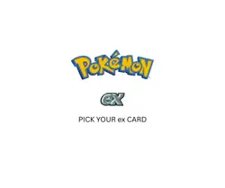 Choose Your ex Card: PokemonTCG English NM - Image 1