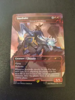 Stardrake - Scourge of the Throne (Borderless) Secret Lair Drop Foil - Image 1