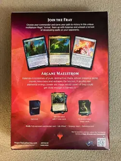 MTG - Magic the Gathering - Commander 2020 - Arcane Maelstrom Commander Deck - Image 2