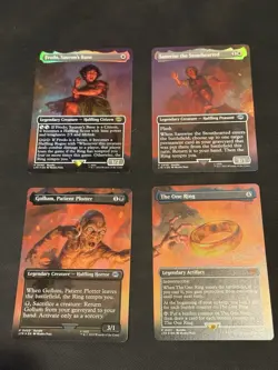 MTG - Mount Doom Scene [Set of 4] the Lord of the Rings: Tales of Middle-Earth - Image 1