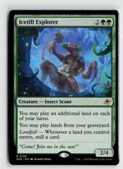 MTG Edge Of Eternities Icetill Explorer x1 NM Rare 192 - Image 1