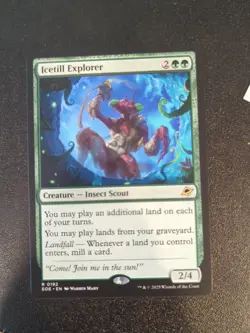 MTG Edge Of Eternities Icetill Explorer x1 NM Rare 192 - Image 1