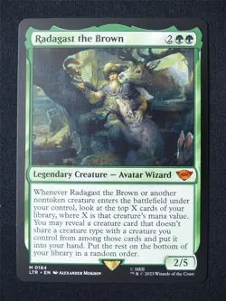 Radagast the Brown - LTR - Mtg Card #3EE - Image 1
