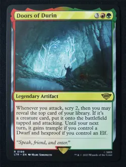 Doors of Durin - LTR - Mtg Card #G6 - Image 1