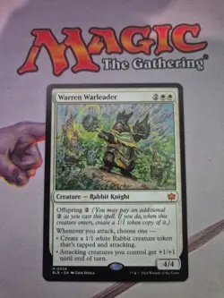 MTG - Warren Warleader - Bloomburrow - Image 1
