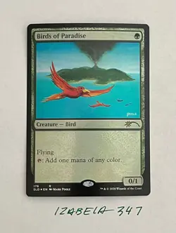 MTG Birds of Paradise - FOIL - Secret Lair Drop #176 NM/M Unplayed - Image 1
