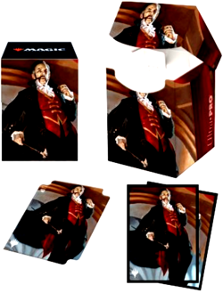 ULTRA PRO MTG Combo Crimson Vow 100+ Deck Box and 100ct sleeves V2 Stefan - Image 1