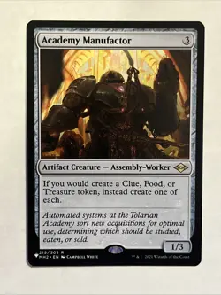 Academy Manufactor The List Reprints Regular - Image 1