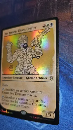 Jan Jansen, Chaos Crafter (Showcase) Commander Legends: Battle for Baldur's Gate - Image 3