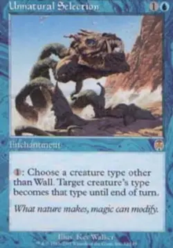 [1x] Unnatural Selection Near Mint, English Apocalypse MTG Magic - Image 1