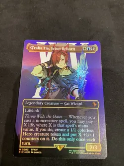 G'raha Tia, Scion Reborn (Borderless) Foil #203 Commander: Final Fantasy Foil - Image 2