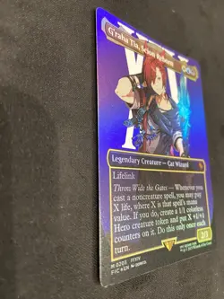 G'raha Tia, Scion Reborn (Borderless) Foil #203 Commander: Final Fantasy Foil - Image 4