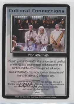 1997 Babylon 5 - Collectible Card Game Cultural Connections 1z4 - Image 1