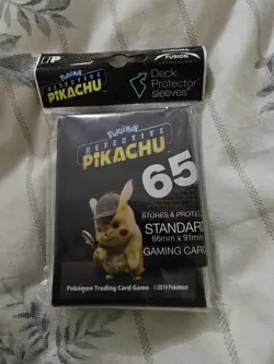 Ultra Pro Pokemon: Detective Pikachu - Pikachu Deck Protector Sleeves 65ct - Image 1