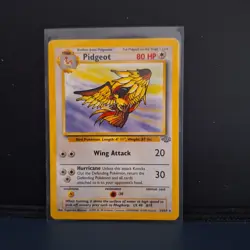 Pokemon TCG Pidgeot Jungle Card 24/64 Unlimited Non-Holo Rare 24/64 - Image 1