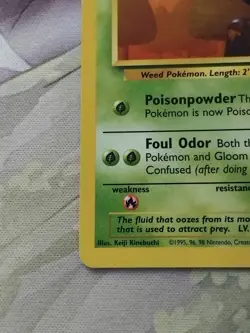 Pokemon TCG Gloom Jungle 37/64 Regular MP. - Image 4