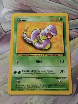 Ekans 56/82, Team Rocket, Pokemon, LP - Image 1