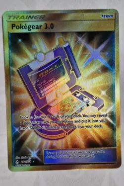 Pokemon tcg S&M Unbroken Bonds Pokegear 3.0 - Gold Secret Rare 233/214 - Image 1