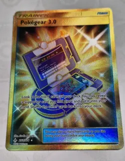 Pokemon tcg S&M Unbroken Bonds Pokegear 3.0 - Gold Secret Rare 233/214 - Image 2