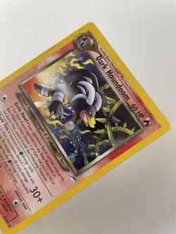 Pokemon Dark Houndoom Neo Destiny Holo Rare Card 7/105 - Image 1