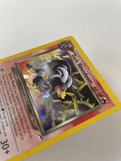 Pokemon Dark Houndoom Neo Destiny Holo Rare Card 7/105 - Image 4