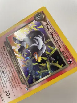 Pokemon Dark Houndoom Neo Destiny Holo Rare Card 7/105 - Image 5