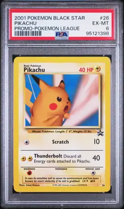Pokemon Snap Pikachu - Wizards Promo #26 - Image 1