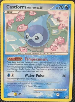 Castform Rain Form 49/146 Legends Awakened Regular - Pokemon Card - Image 1