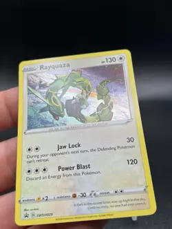 Rayquaza SWSH029 SWSH: Sword & Shield Promo Cards Holo Pokemon Nm YX1 - Image 3
