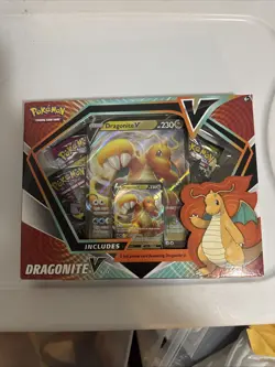 Pokemon TCG Dragonite V Collection Box- Factory Sealed- Evolving Skies - Image 1