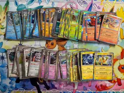 85 Pokemon Card Lot Holos Sword and Shield Era | No Duplicates No Trainers | NM - Image 1