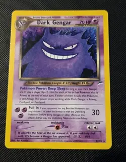 Pokemon Card - Dark Gengar 6/105 Holo Rare Neo Destiny WOTC Vintage 1999 NM/EX - Image 1